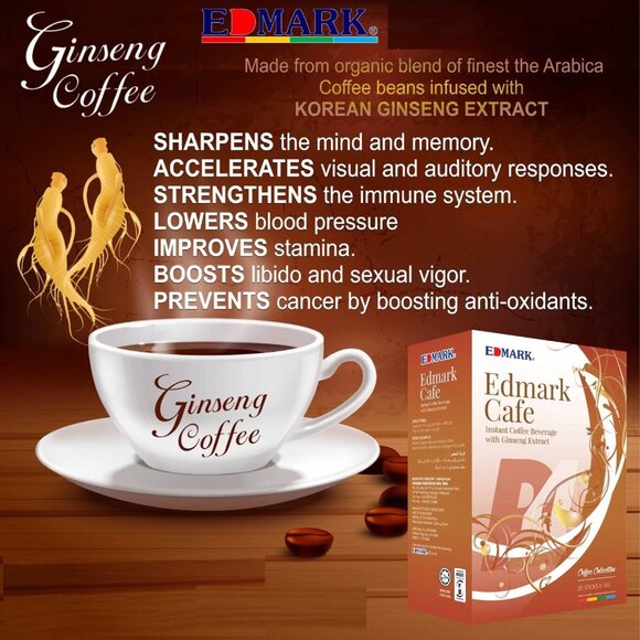 EDMARK Ginseng Coffee - Picture 12 of 16
